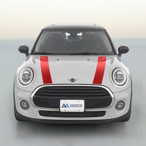 DURAFORCE 4 Inch Vinyl Bonnet and Boot Rally Stripes Racing Stripe Kit for Mini Cooper