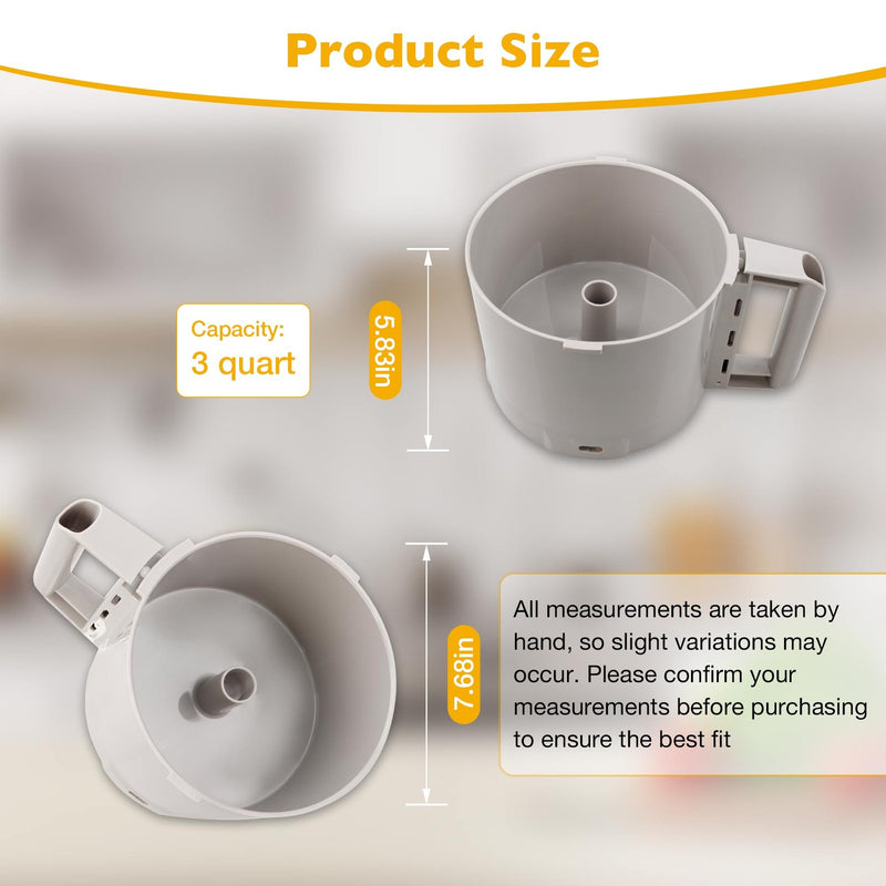 112204S Cutter Bowl for Robot Coupe R2 R2B R2 Dice Food Processor