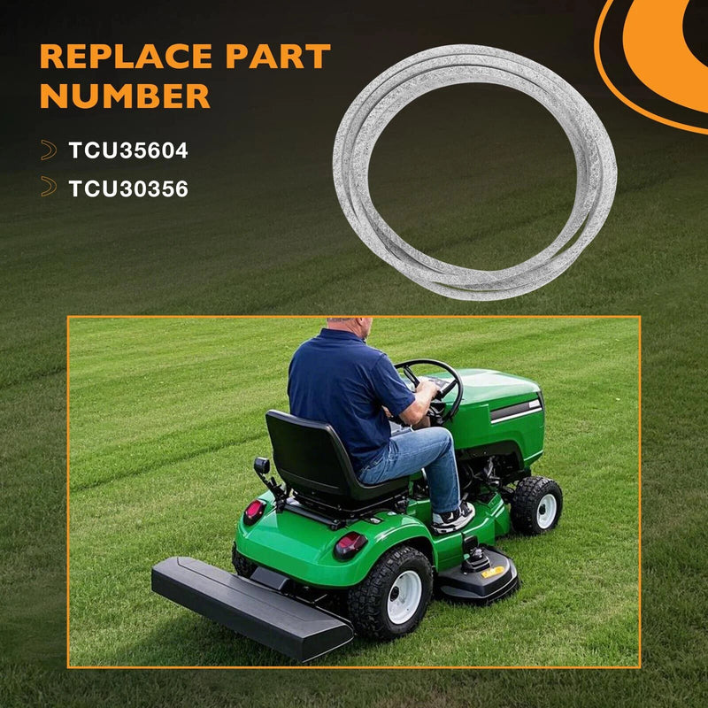 TCU30356 TCU35604 Lawn Mower Deck Drive Belt for John Deere Z970R Z945M EFI 60