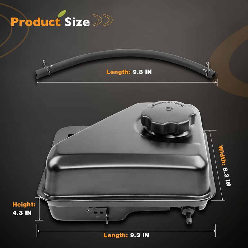 95110653A 95110653B Tiller Fuel Gas Tank For MTD Cub Cadet 208cc Snow Blower