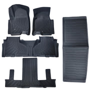 DURAFORCE 5Pcs Floor Mats Liner All Weather for Tahoe Yukon Escalade 2021 2025