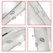 DURAFORCE Front Headlight Lens Clear Cover Glue for Cadillac CTS 2008 2013