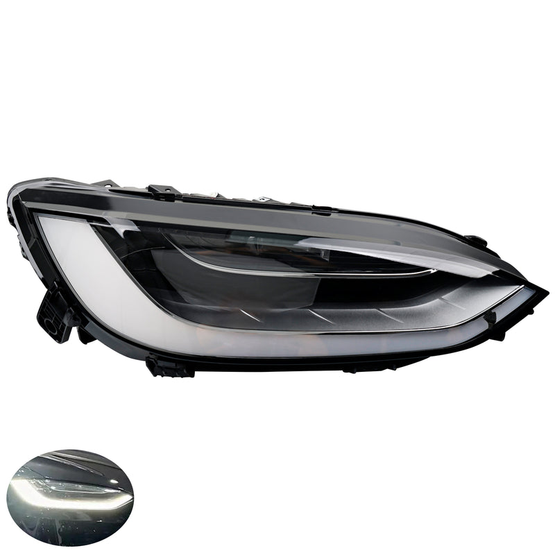 LED Headlight Assy Front Right Passenger Side for Tesla Model X Plaid 2022 2024