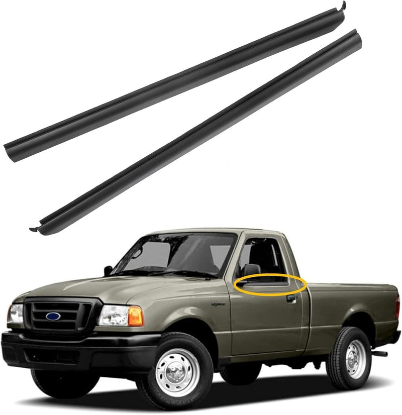 Weatherstrip Window Moulding Trim Seal Belt Front Outer for 1999 2011 Ford Ranger