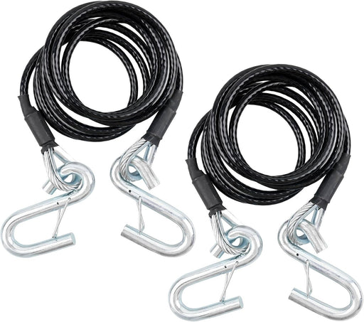 DURAFORCE BX88196 Towing Safety Cables For Blue Ox Class 3 Steel 7 Ft 7500 Lb 2 Piece