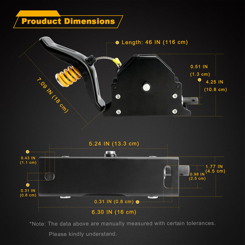 159056 Universal Spare Tire Tyre Winch Hoist Carrier with Offset Cable Assembly