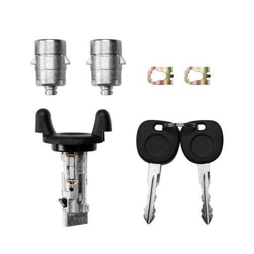 DURAFORCE Front Door Lock Cylinder Ignition Switch For Chevy Tahoe Silverado GMC Sierra