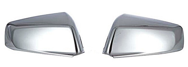 DURAFORCE Chrome Mirror Cover Trim for Chevy Silverado for GMC Sierra 2014-2018