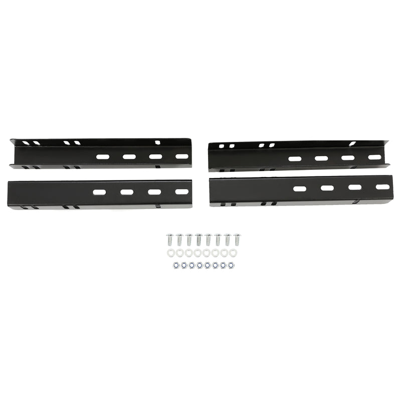 DURAFORCE Set of 2 Single Axle Trailer Fenders For 13" Wheels Tire Skirt Boat (Gray)