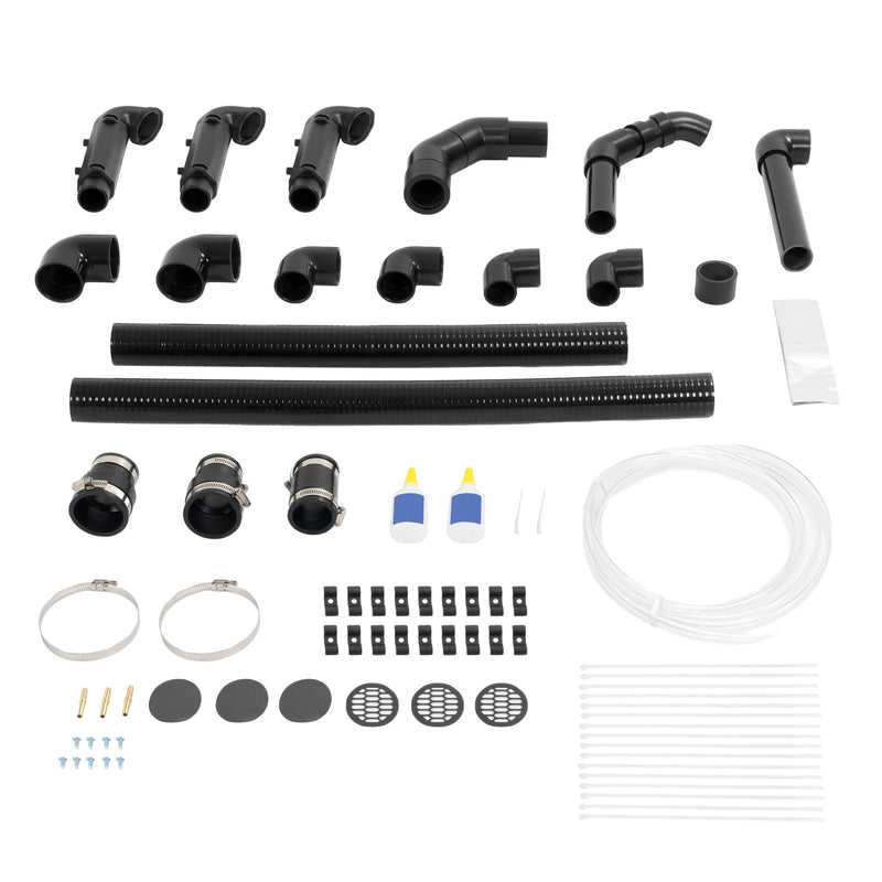 Black Snorkel Kits for CF-Moto CForce 800 1000 XC EPS Overland 2018-2023