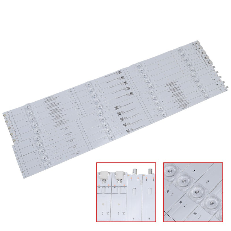 LB55143 LED Backlight Strips for Hisense 55R6E 55A6100UWR 55R6000E 55R6040E