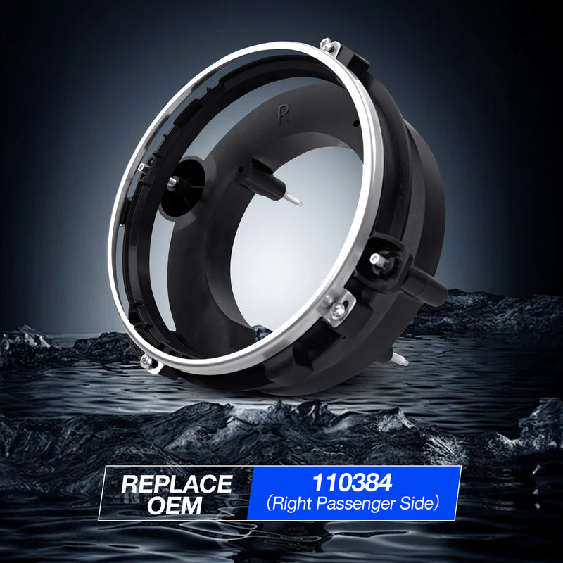 Headlight Headlamp Bulb Mount Bracket Bucket Right for Jeep Wrangler TJ 1997 06