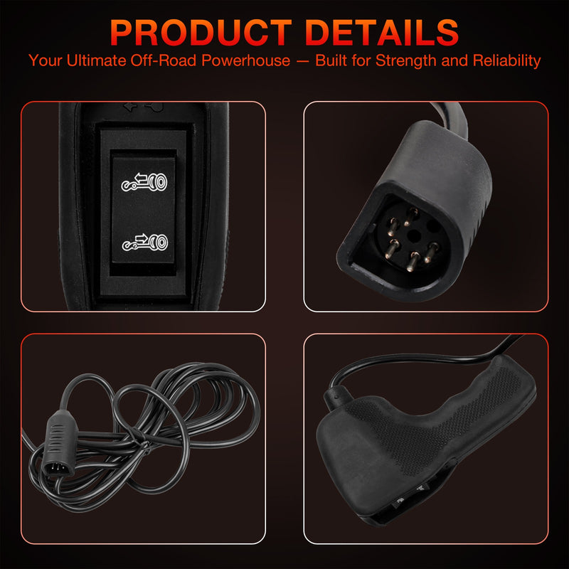 83665 Winch Remote Control for Warn M8000 M10000 M12000 HS9500 Winch Controller