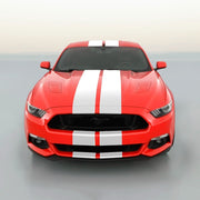 DURAFORCE 7 Inch Vinyl Rally Stripes Racing Stripe Decal Kit for Ford Mustang