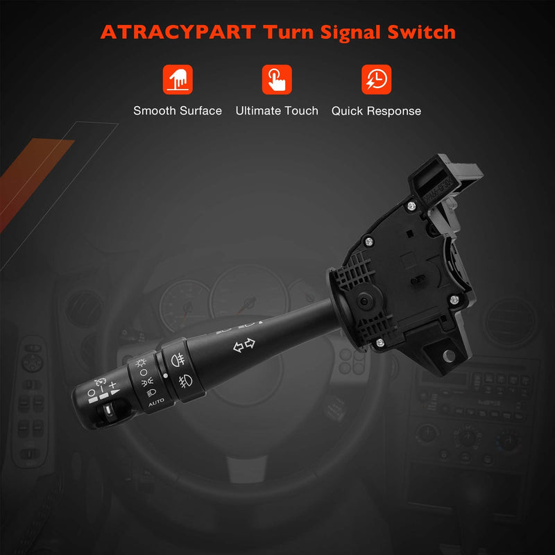 Turn Signal Headlamp Fog Light Control Switch for Cadillac CTS SRX 2004 2006