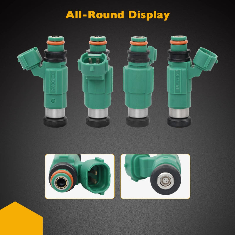 84212245 Fuel Injectors For Mazda Protege Protege5 2.0L I4 2001 2003 4 Piece