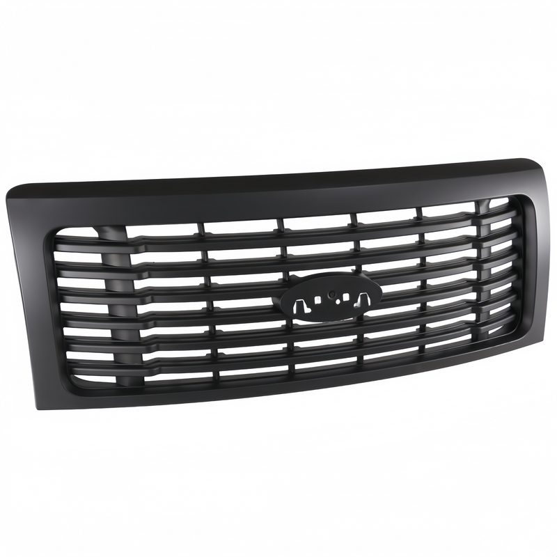 DURAFORCE For Ford F-150 2009-2014 Front Upper Grille Assembly Matte Black AL3Z8200DPTM