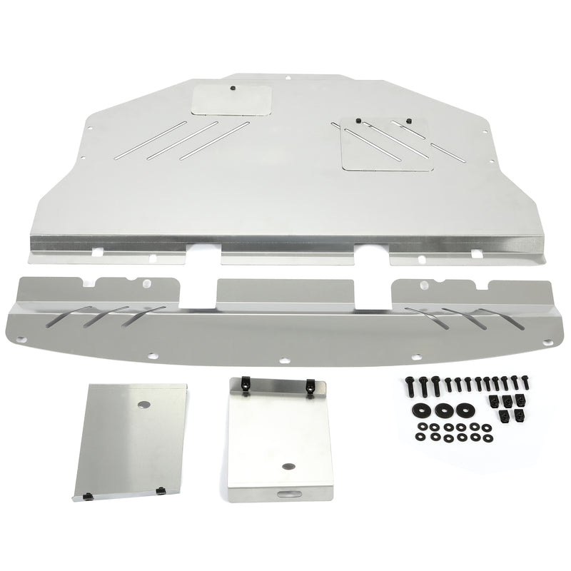 Engine Splash Shield Under Tray Skid Plate for Subaru WRX Impreza 11 14 Aluminum