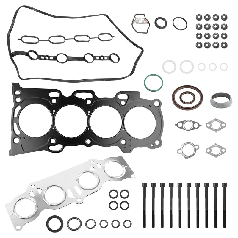 ES71183 2.4L Engine Head Gasket Set w Bolts for 01-06 Toyota Camry Solara Rav4