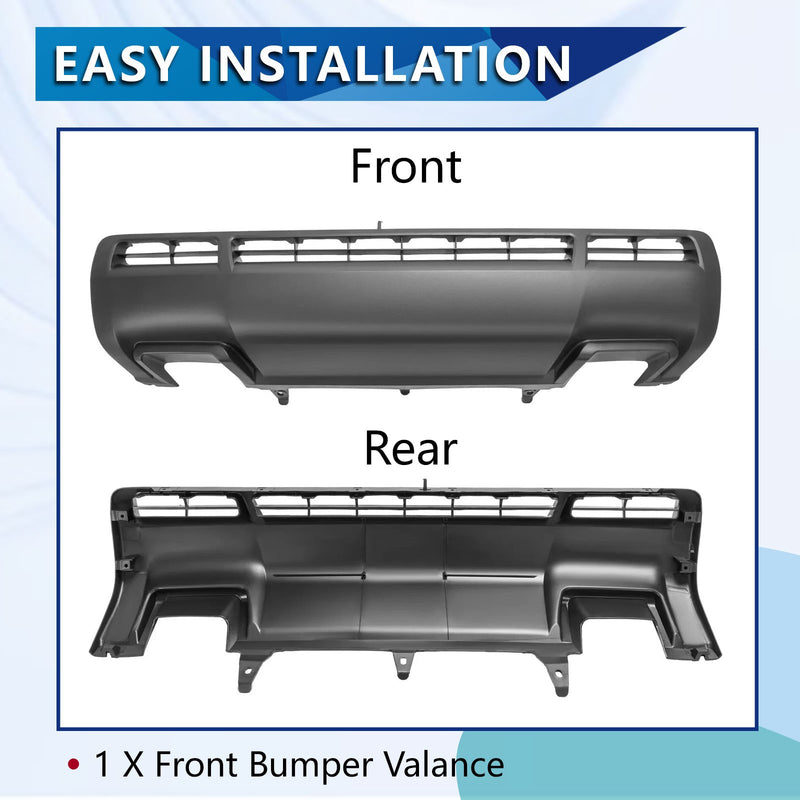 Textured Front Lower Bumper Valance Cover For Toyota Tundra 2009-2013