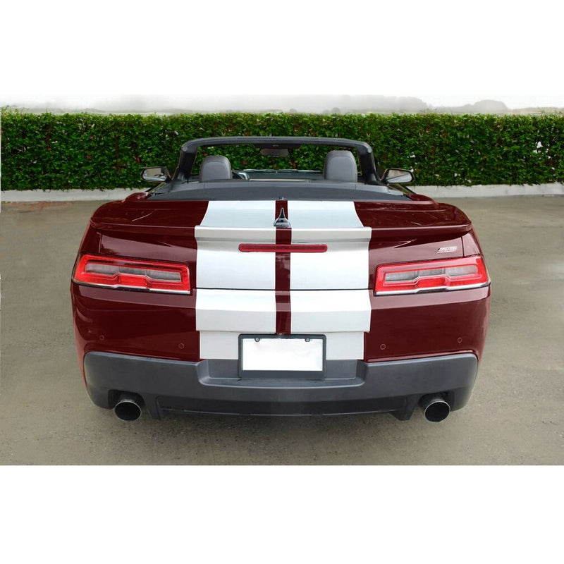 DURAFORCE 11 Inch Vinyl Rally Stripes Racing Stripe Kit for Chevy Camaro Hood Trunk Roof