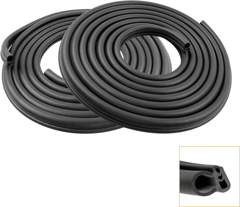Front Door Weatherstrip Seal For GMC Sierra Chevy Silverado Cadillac 99-07 2Pcs