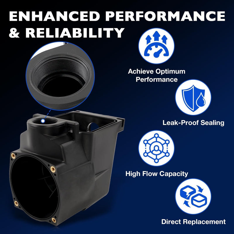 SPX1620AA 2x2 Pool Pump Strainer Housing For Hayward SP1600X And SP2600X Series