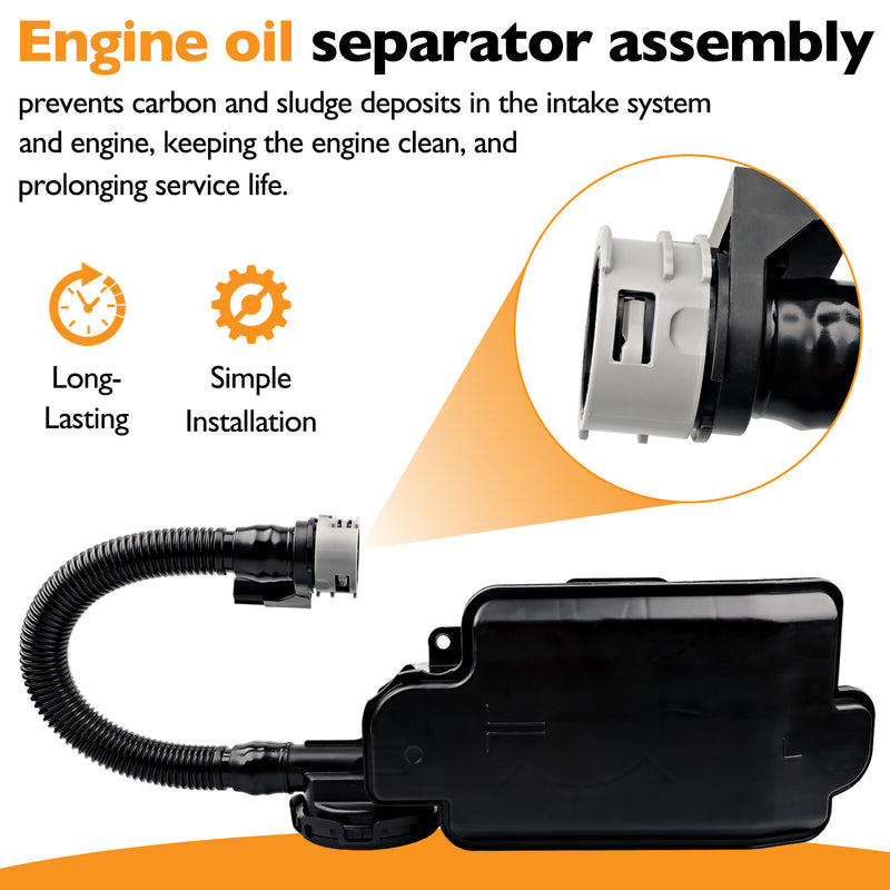 Crankcase PCV CCV Oil Separator Assy for Ford F250 F350 F450 6.7L Diesel 11 16