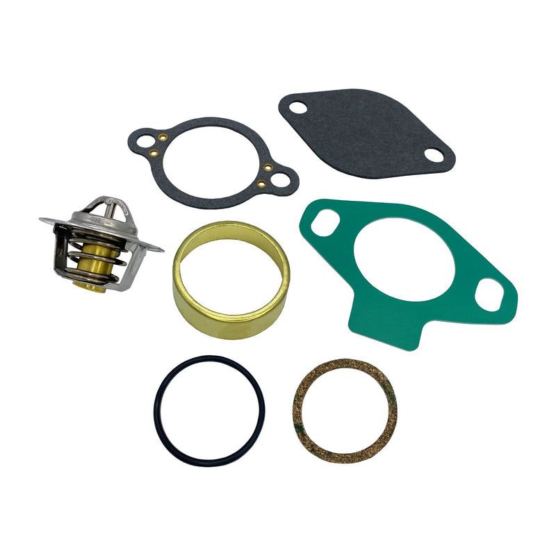DURAFORCE 807252Q4 Thermostat Kit with Sleeve for MerCruiser V6 V8 4.3 50 5.7 7.4 8.2