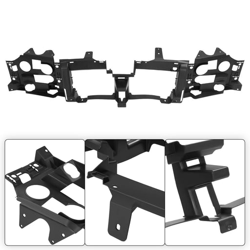 DURAFORCE Header Panel For Chevrolet Trailblazer 02-09 Radiator Support Headlamp Mounting
