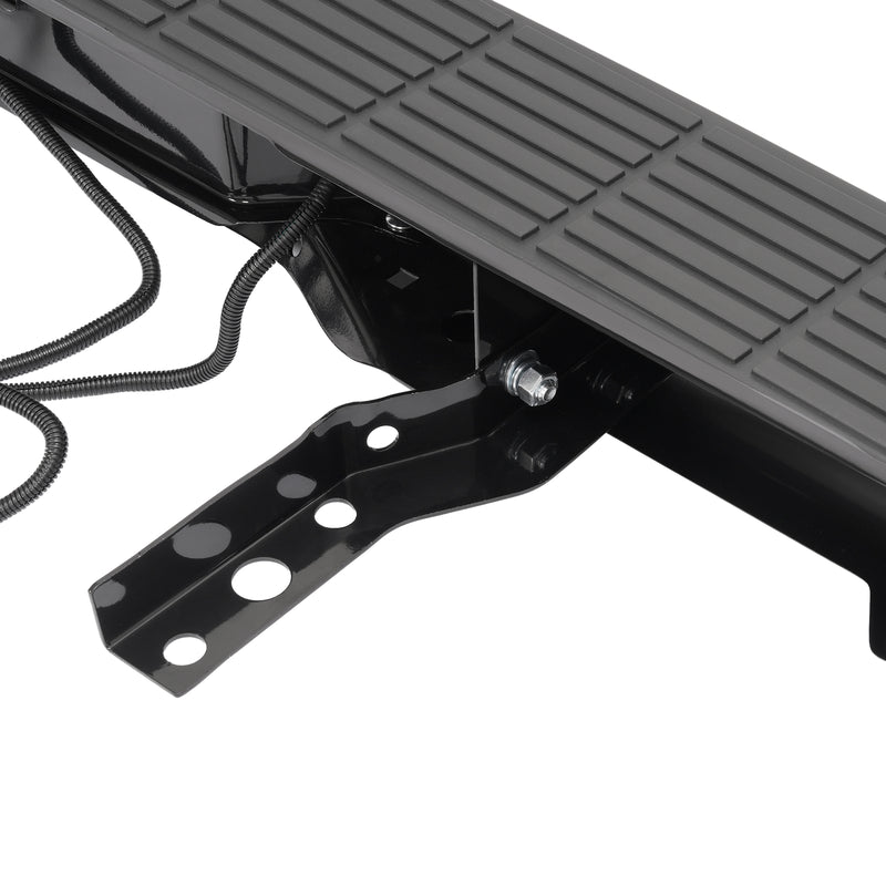 Black Steel Rear Bumper Assembly Face Bar For 1993-2011 Ford Ranger Styleside