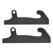 DURAFORCE Heavy Blank Quick Tach Bracket For JRB Loader mounts JRB 418 coupler w/ 4 Ears