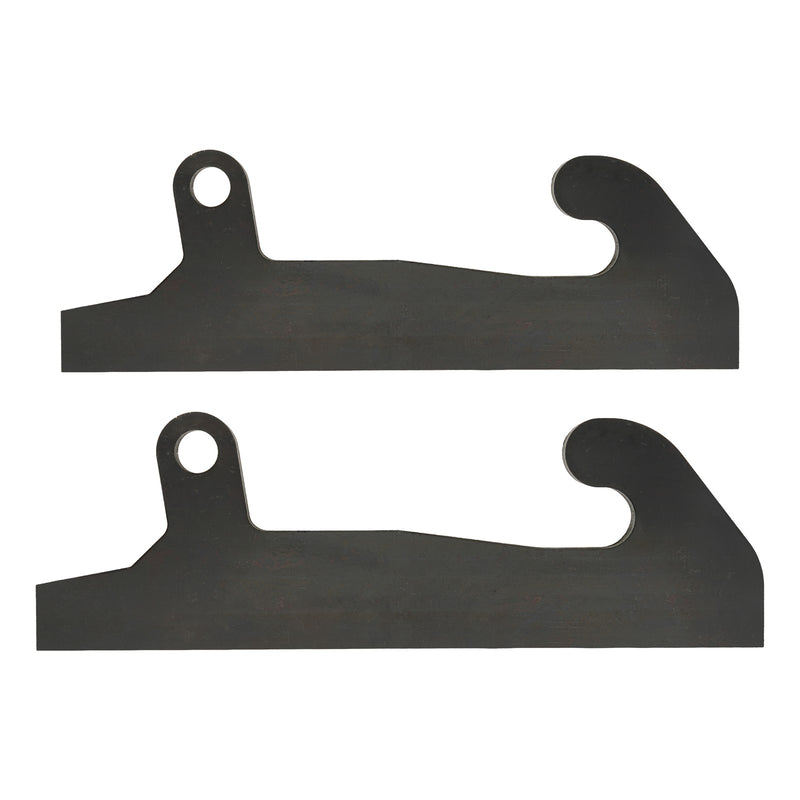 DURAFORCE Heavy Blank Quick Tach Bracket For JRB Loader mounts JRB 418 coupler w/ 4 Ears