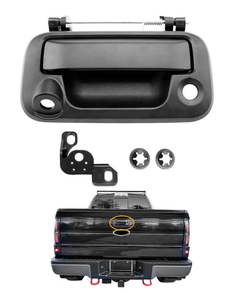 Metal Tailgate Latch Handle Camera Hole for Ford F150 F250 F350 Lincoln 04 16