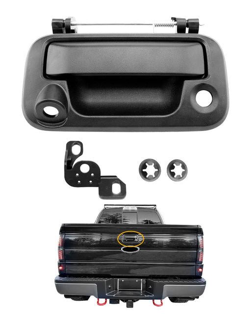 DURAFORCE Metal Tailgate Latch Handle Camera Hole for Ford F150 F250 F350 Lincoln 04 16
