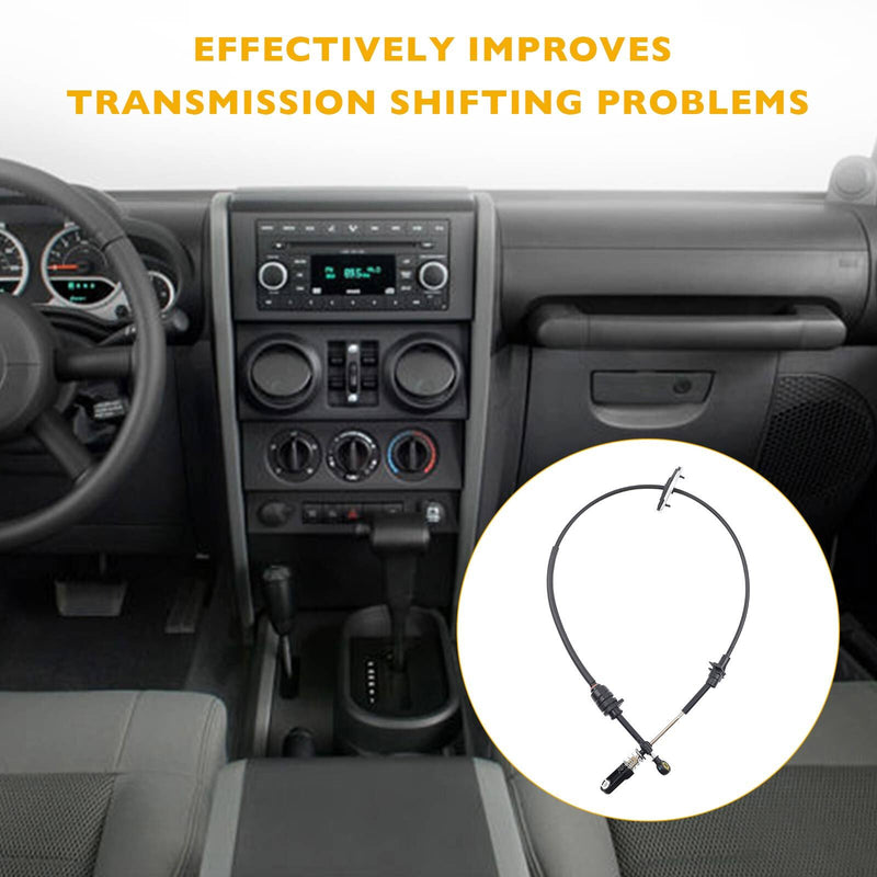52060164AB Automatic Transmission Gear Shift Cable for Jeep Wrangler JK 2007 10