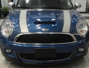 DURAFORCE 5 Inch Vinyl Bonnet and Boot Rally Stripes Racing Stripe Bonus Kit for Mini Cooper