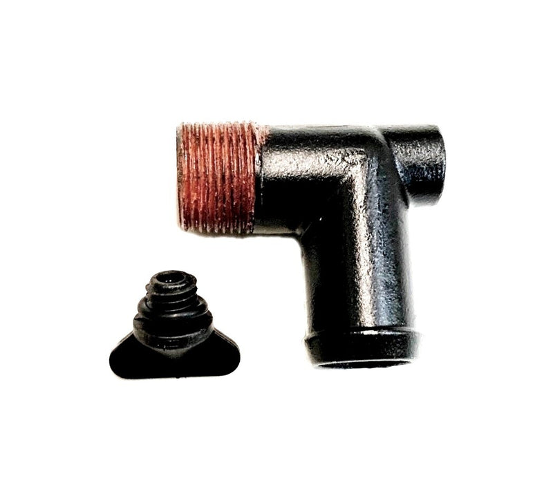 DURAFORCE 22-862210A01 18-4224 Exhaust Manifold 90 Degree Drain Plug Elbow for MerCruiser