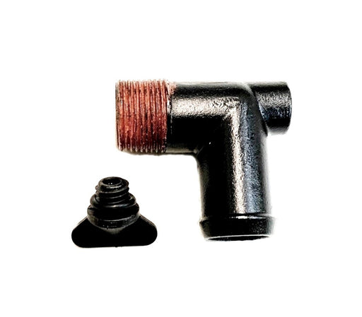 DURAFORCE 22-862210A01 18-4224 Exhaust Manifold 90 Degree Drain Plug Elbow for MerCruiser