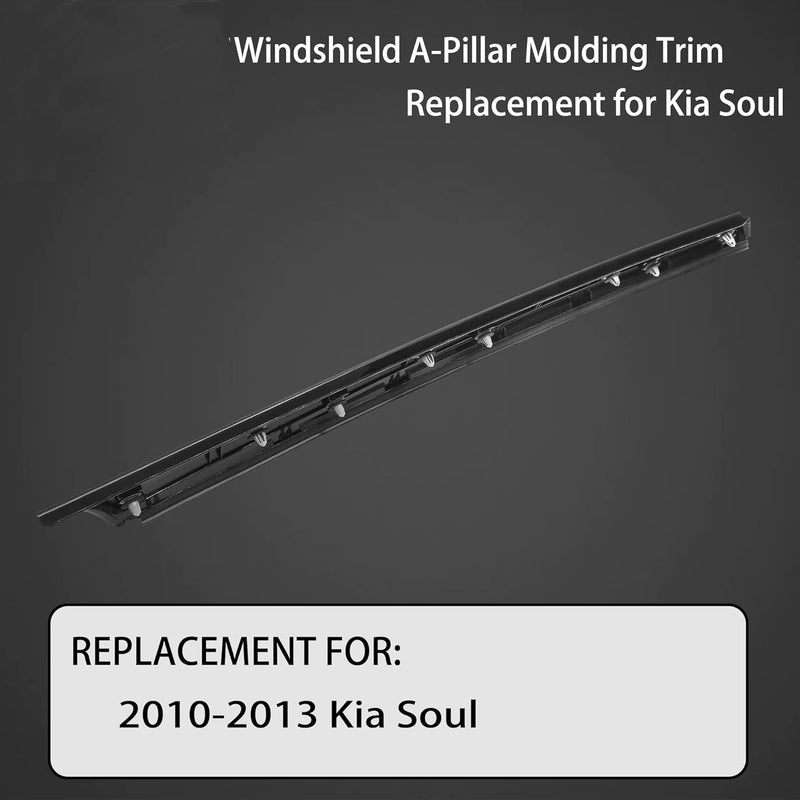 861702K500 Windshield A Pillar Trim Molding for Kia Soul 2010 2013 Window Trim