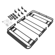 DURAFORCE Roof Cargo Basket Top Rack Luggage Carrier For Jeep Cherokee XJ 1984-2001
