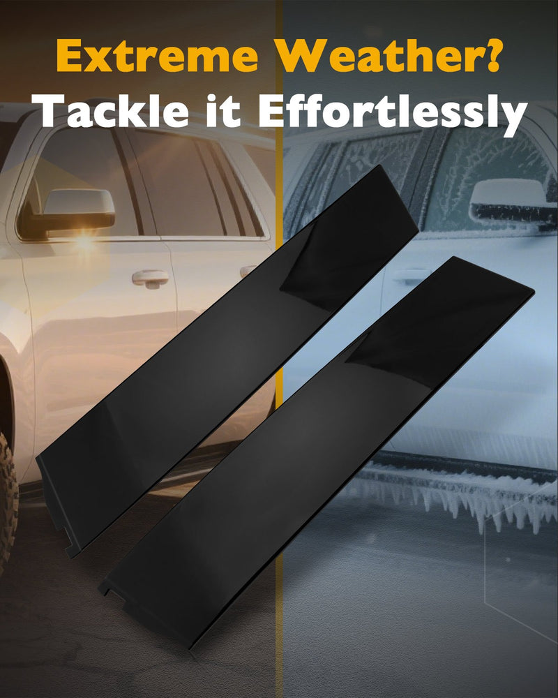 B C Pillar Door Window Trim Molding Kit for 15-18 Chevy Tahoe GMC Yukon Cadillac