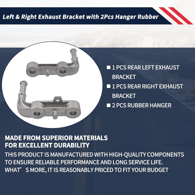 Rear Exhaust Bracket Muffler Assy For Dodge Ram 1500 2019 To 2025 Left Right