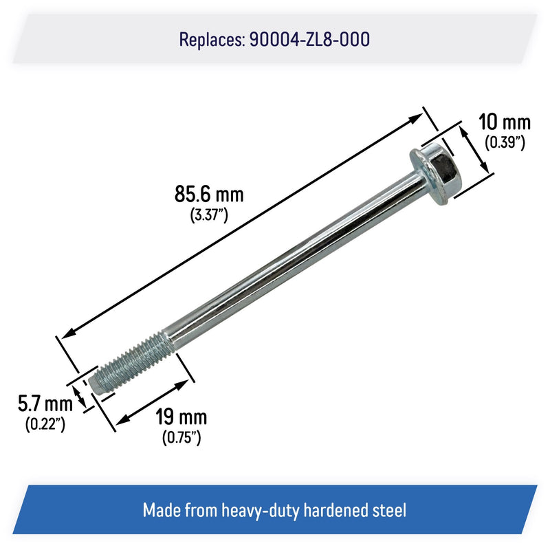 Muffler Exhaust Flange Bolt for Honda 90004-ZL8-000 GC135 GC160 GC190