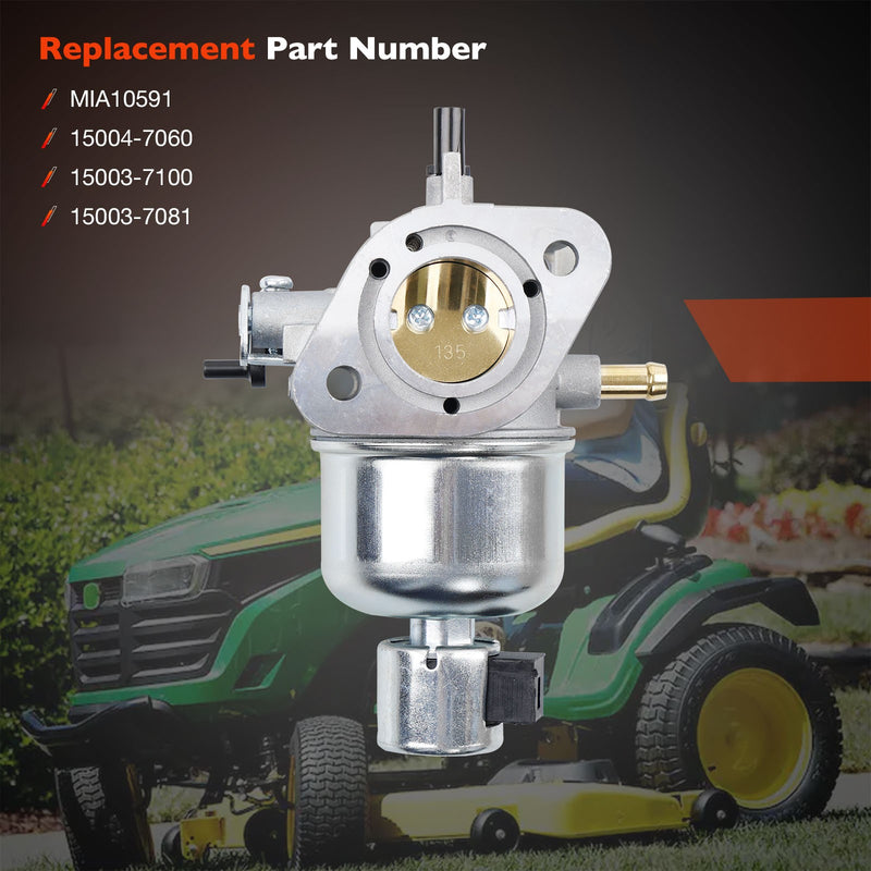 MIA10591 Carburetor Kit For John Deere X300 X300R X304 Series Tractor