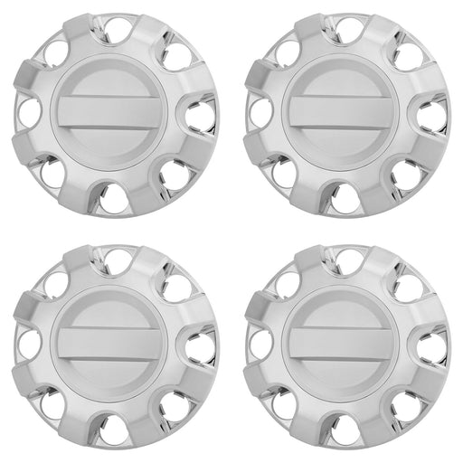 DURAFORCE 2017to2022 Chrome Wheel Center Hub Cap Cover for Ford F250 F350 Super Duty 4PCS