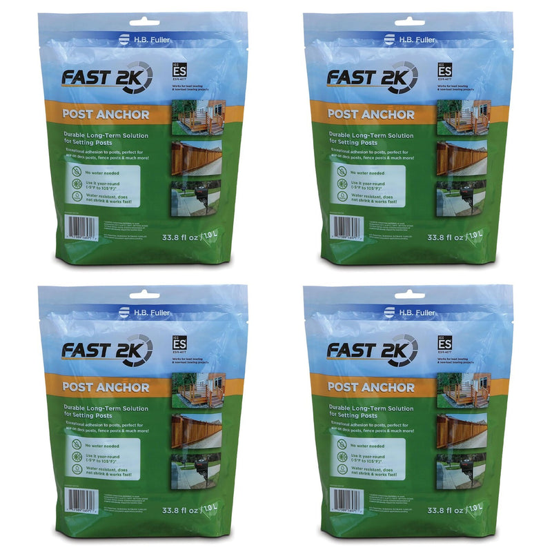 Fast 2K Post Anchor Mix Expanding Foam Concrete Alternative For Post Install 4