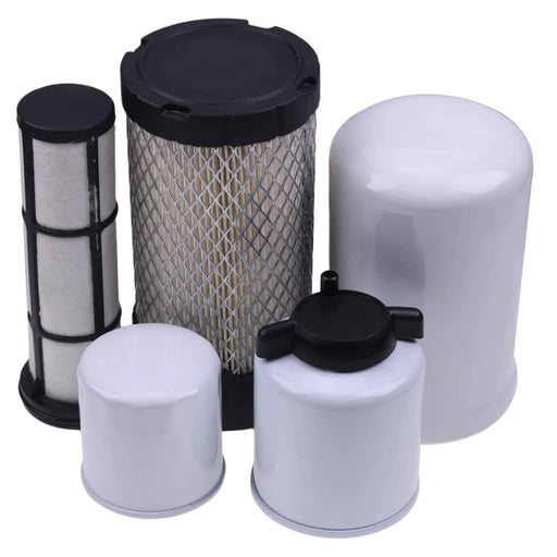 DURAFORCE Fuel Oil Air Filter Kit For Bobcat Mini Track Loader MT52 MT55 MT85 MT100 5X