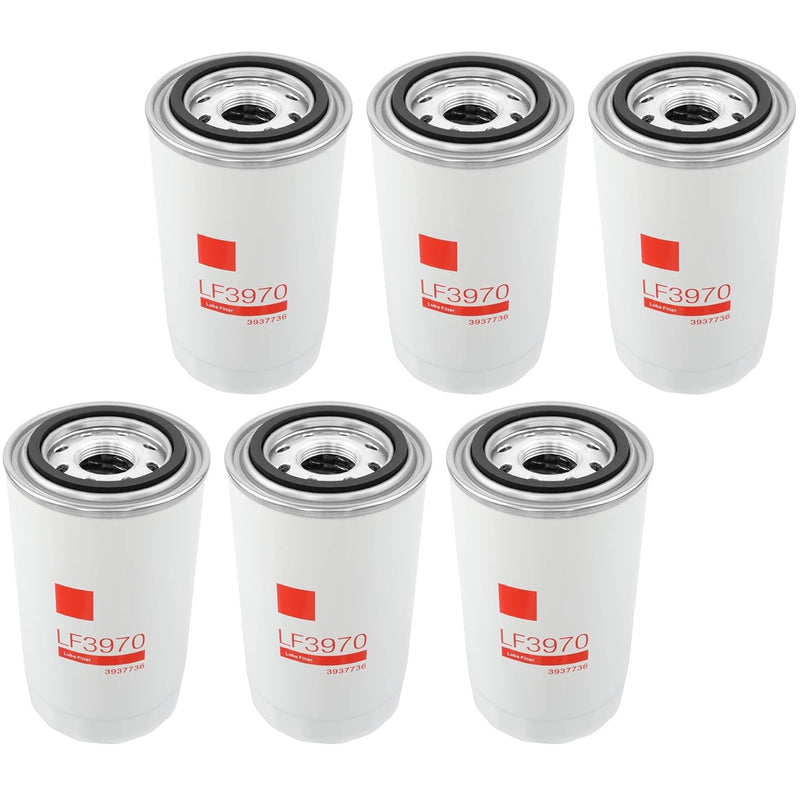 LF3970 Oil Lube Filter for Fleetguard Cummins ISB QSB 5.9L 6.7L Diesel Engine 6