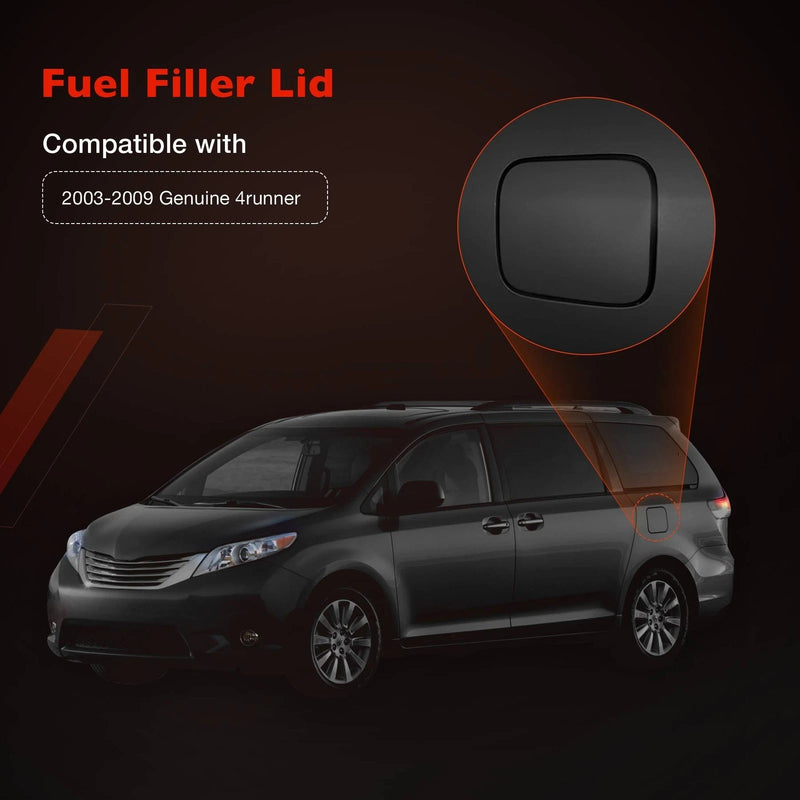 7735008020 Fuel Gas Filler Tank Cover Door Lid Cap for Toyota Sienna 2011 2019